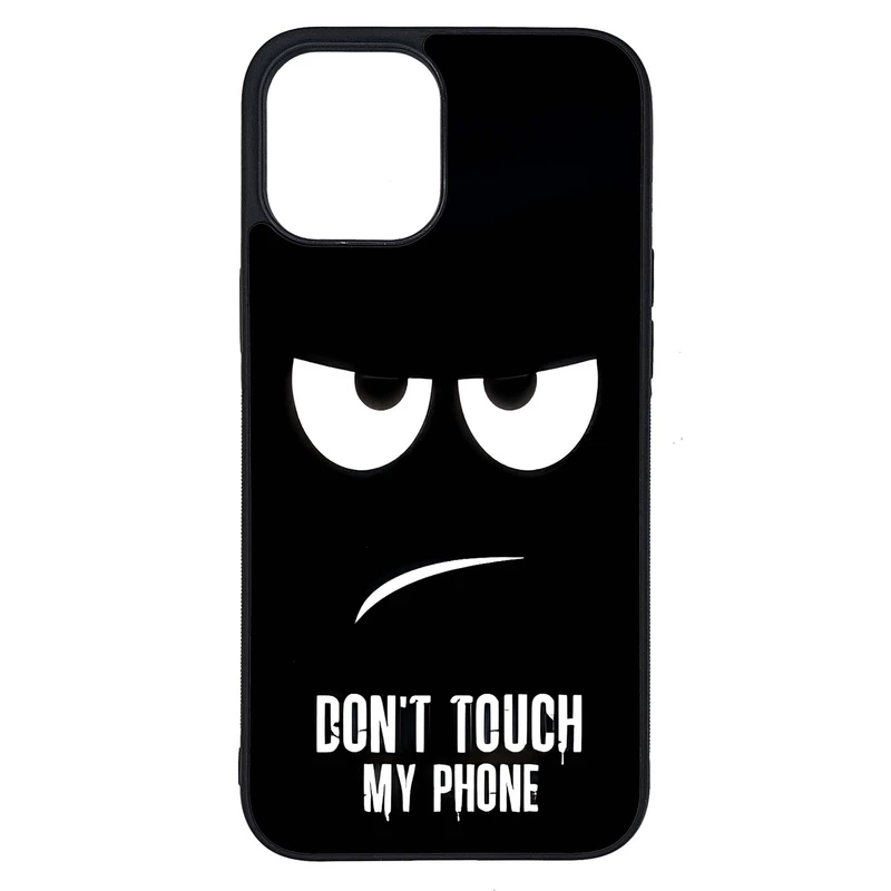 کاور طرح DONT TOUCH MY PHONE کد G-090 مناسب برای گوشی موبایل اپل iPhone 12 Pro Max