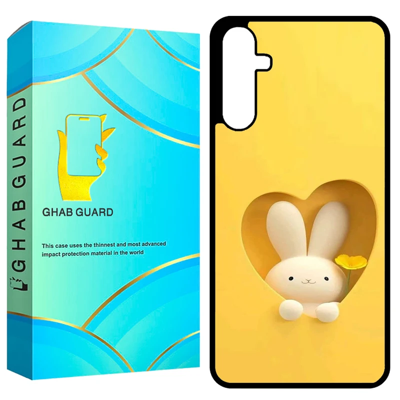 کاور قاب گارد طرح خرگوش مدل GCHPA14 مناسب برای گوشی موبایل سامسونگ Galaxy A14 4G / A14 5G / M14 5G