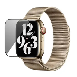 Goof Milanese-PMMA Strap suitable for Apple Watch Series 1/2/3/4/5/6/7/8/9/SE/ULTRA/ULTRA 2 42/44/45/49mm With Screen Protector