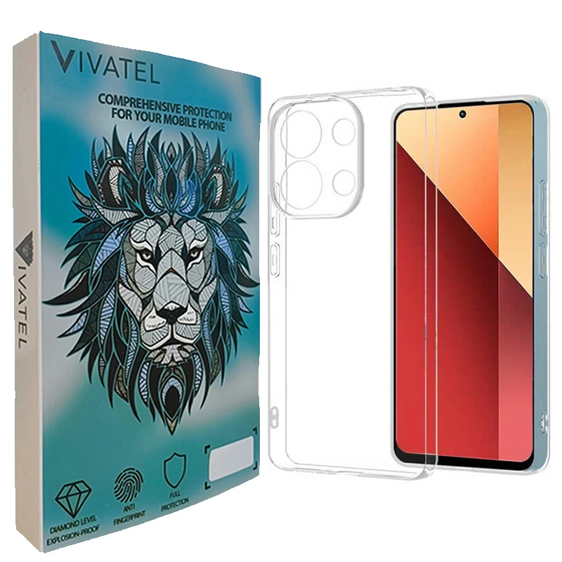 کاور ویواتل مدل Transparent مناسب برای گوشی موبایل شیائومی Redmi Note 13 Pro 4G