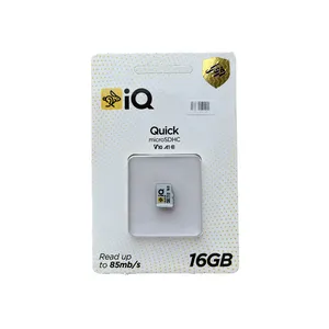 کارت حافظه‌ microSDXC آی کیو کلاس 10 استاندارد U1 مدل V10 A1 ظرفیت 16 گیگابایت 
