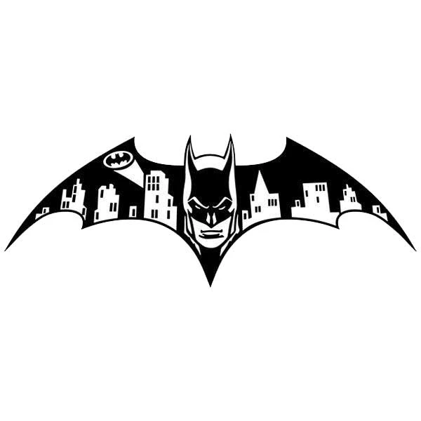 استیکر پارچه و لباس پاد آفرین مدل بتمن Batman کد 451