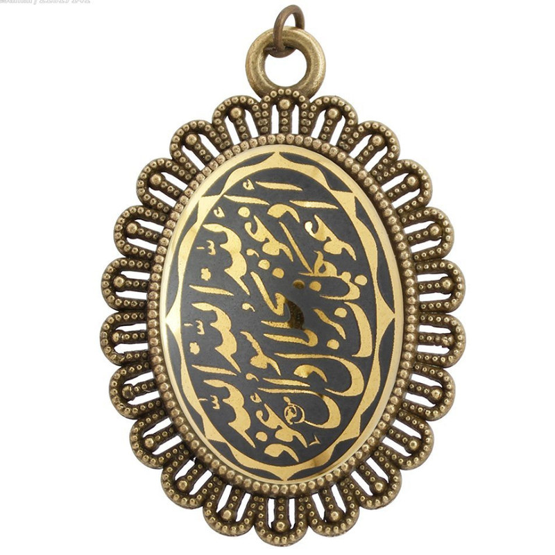 آویز گردنبند زنانه مدل حدید هفت جلاله code 7153
