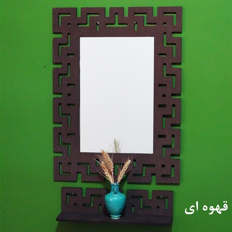 آینه خونه خاص مدل BVER به همراه شلف دیواری