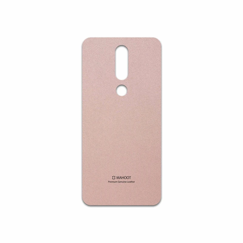 برچسب پوششی ماهوت مدل Rose Gold Leather مناسب برای گوشی موبایل نوکیا 5.1 Plus