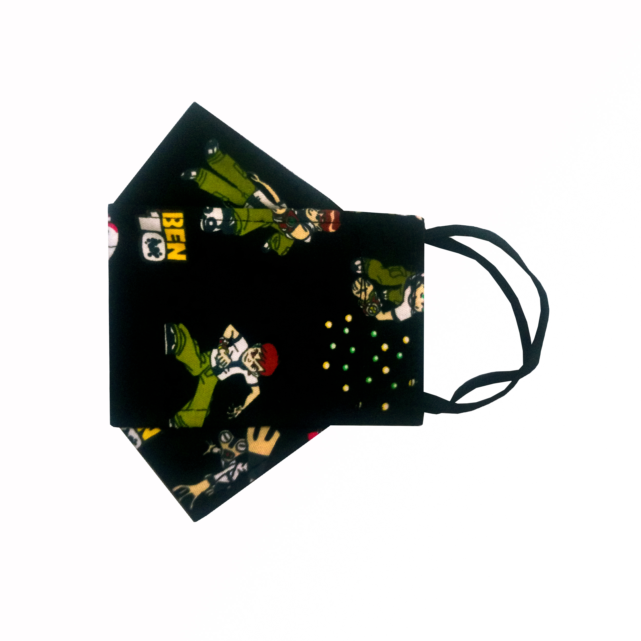  ماسک پارچه ای بچگانه مدل سه بعدی طرح بن تن کد 332454
