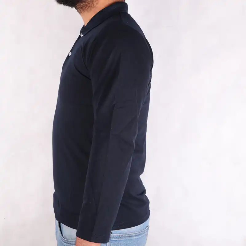 پولوشرت آستین بلند مردانه کد 001