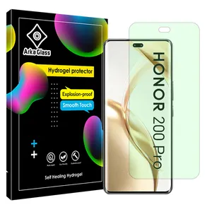 Arca Glass Tough model Green light screen protector suitable for Honor 200 Pro mobile phone