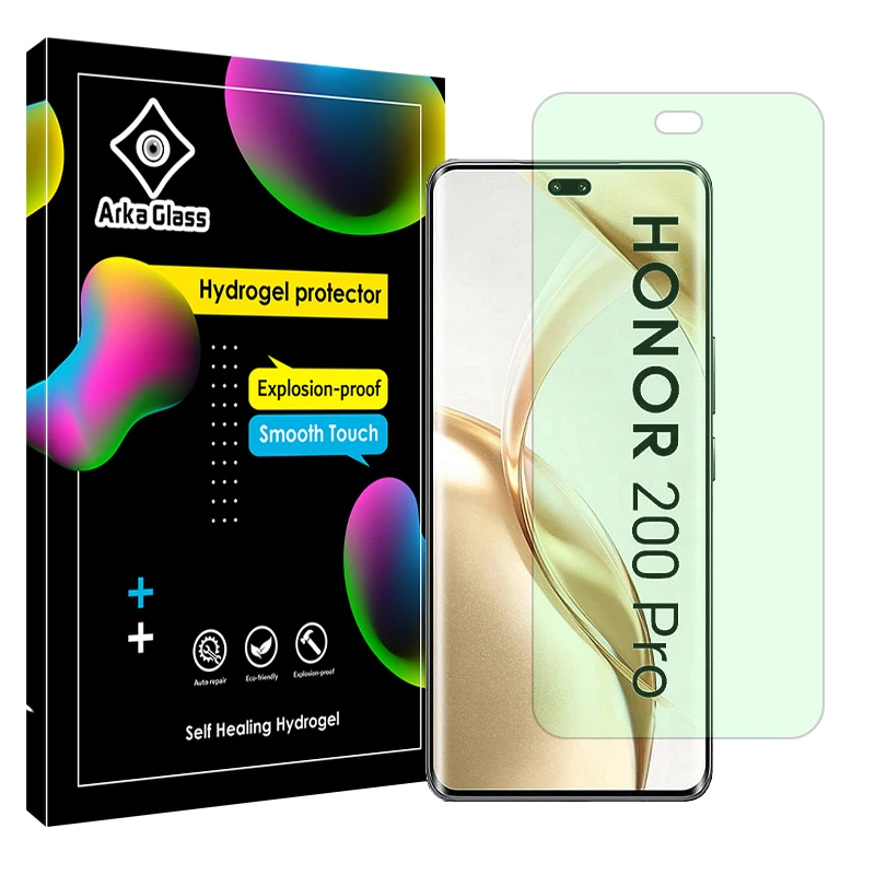 محافظ صفحه نمایش گرین لایت آرکا گلس مدل Tough مناسب برای گوشی موبایل آنر 200 Pro