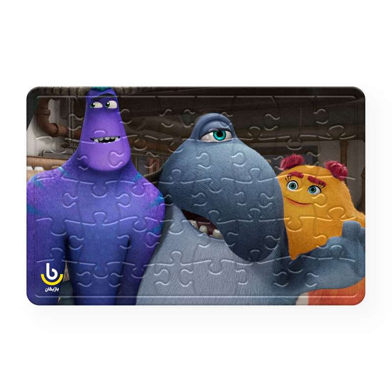 پازل 54 تکه باژیکان طرح مانستر کد 20200112