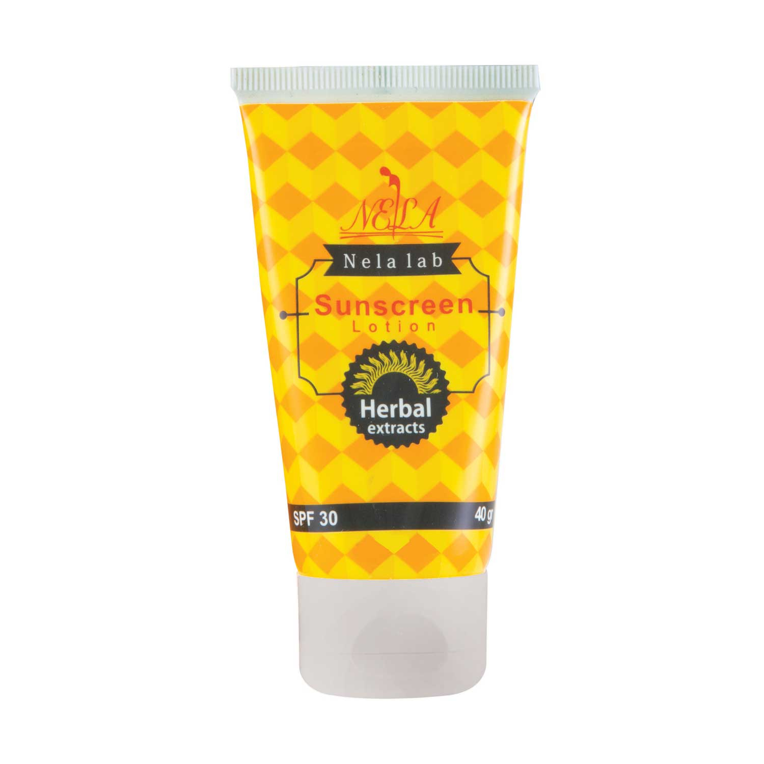 لوسیون ضد آفتاب لابراتوار نلا مدل ویتامین c وزن 40 گرم