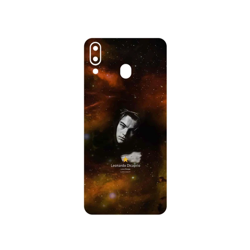 برچسب پوششی ماهوت مدل Leonardo Dicaprio مناسب برای گوشی موبایل سامسونگ Galaxy M20