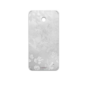 MAHOOT Silver-Wildflower Cover Sticker for Nokia Lumia 630