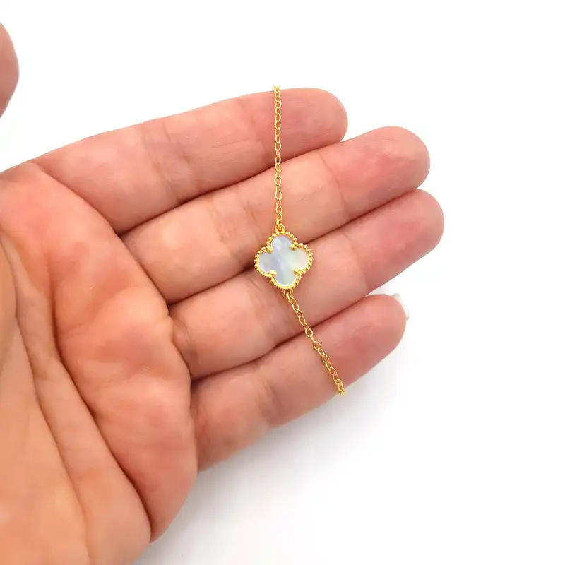 گردنبند طلا 18 عیار زنانه دوست خوب مدل ونکلیف dk679