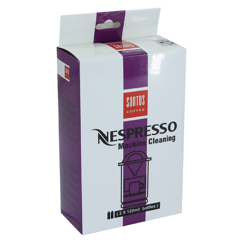 مایع تمیز کننده اسپرسو ساز سانتوس مدل CL-02 حجم 120 میلی لیتر مجموعه 2 عددی