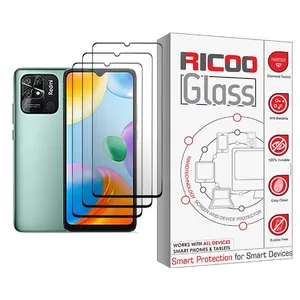 Ricoo Ricoo Glass MIX003 Screen Protector For Xiaomi Redmi 10C Pack Of 3