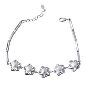      دستبند نقره زنانه بازرگانی میلادی کد DP_095