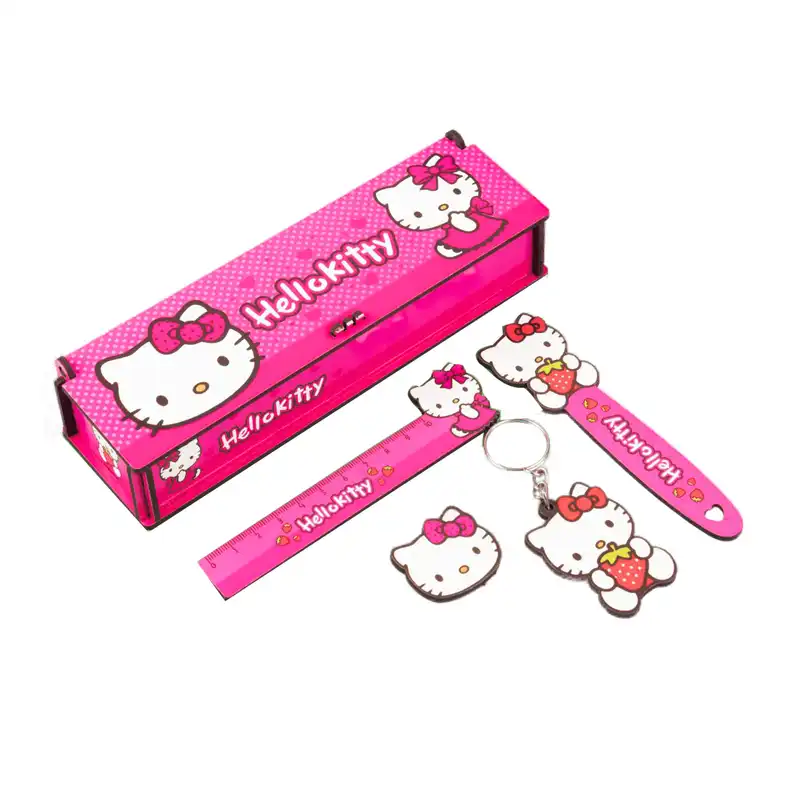 بسته لوازم تحریر مدل کیتی مجموعه 5 عددی