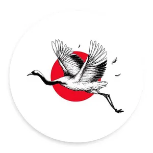   دیوارکوب طرح نقاشی ژاپنی هواصیل مدل wtb842