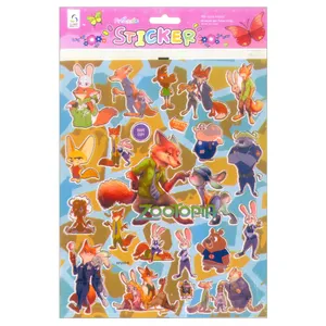 برچسب مدل زوتوپیا طرح کارتونی