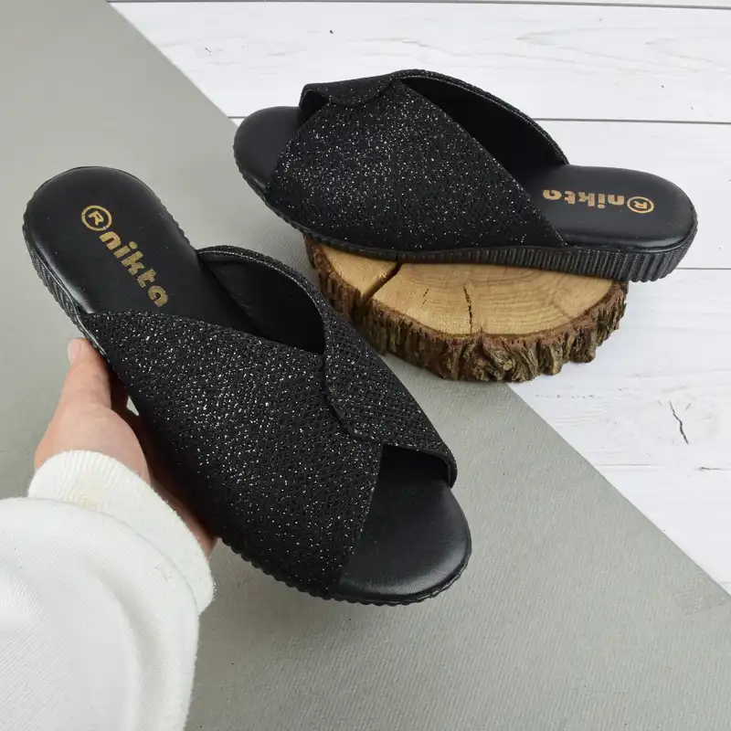 دمپایی زنانه نیکتا مدل لمه کد BK.2963