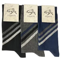 جوراب مردانه پالوته مدل PLT-P7 مجموعه 3 عددی
