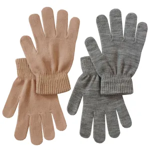 دستکش بافتنی زنانه یستردی مدل Par1726 مجموعه 2 عددی