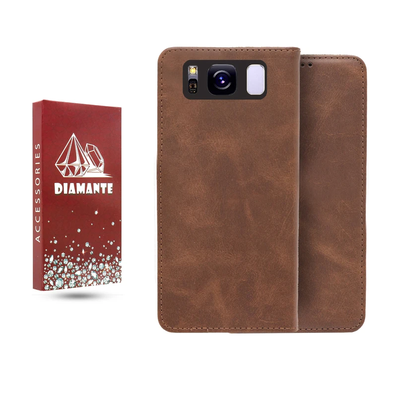 کیف کلاسوری دیامانته مدل قفل مگنتی مناسب برای گوشی موبایل سامسونگ Galaxy S8 Plus