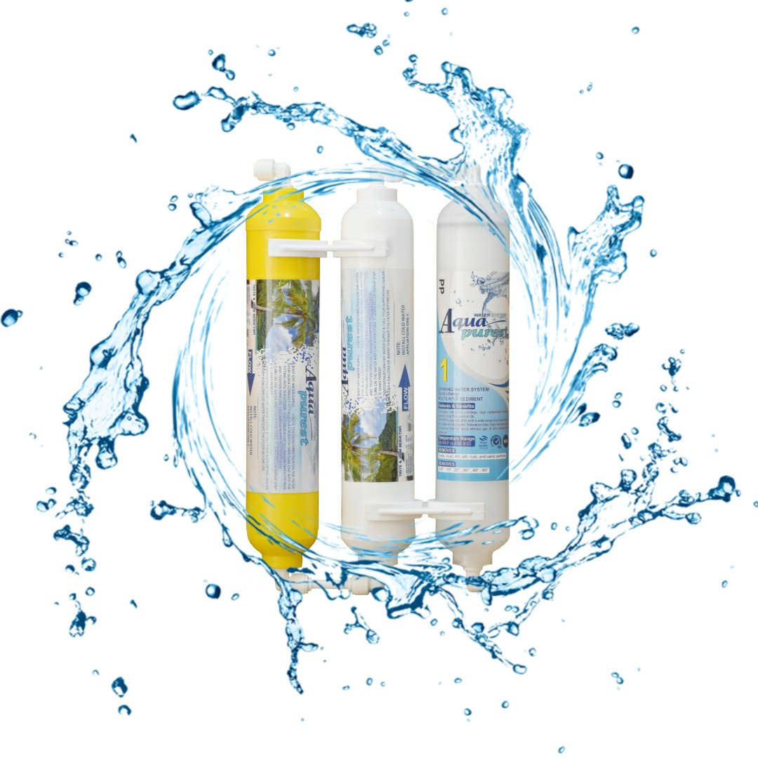 فیلتر تصفیه کننده آب آبسرکن  آکوا پیورست شریعتی مدل گیاهی F 300 NEW مجموعه 3 عددی