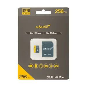 کارت حافظه microSD اکساسند مدل Catalyst کلاس 10 استاندارد UHS-I U3 سرعت 175MBps ظرفیت 256 گیگابایت