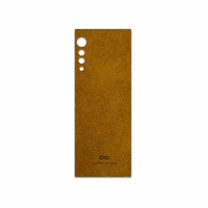MAHOOT Brown-Chamois-Leather Cover Sticker for LG Velvet 5G