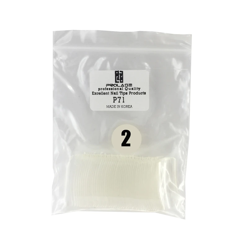 تیپ کاشت ناخن پرولایز شماره p71 - 2 بسته 50 عددی