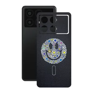Remax cover sticker Leth model smile design suitable for Xiaomi Poco X6 Pro mobile phone