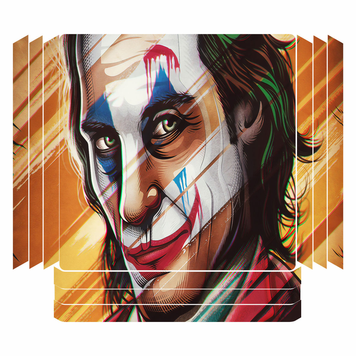 برچسب پلی استیشن ۴ پرو مدل Joker