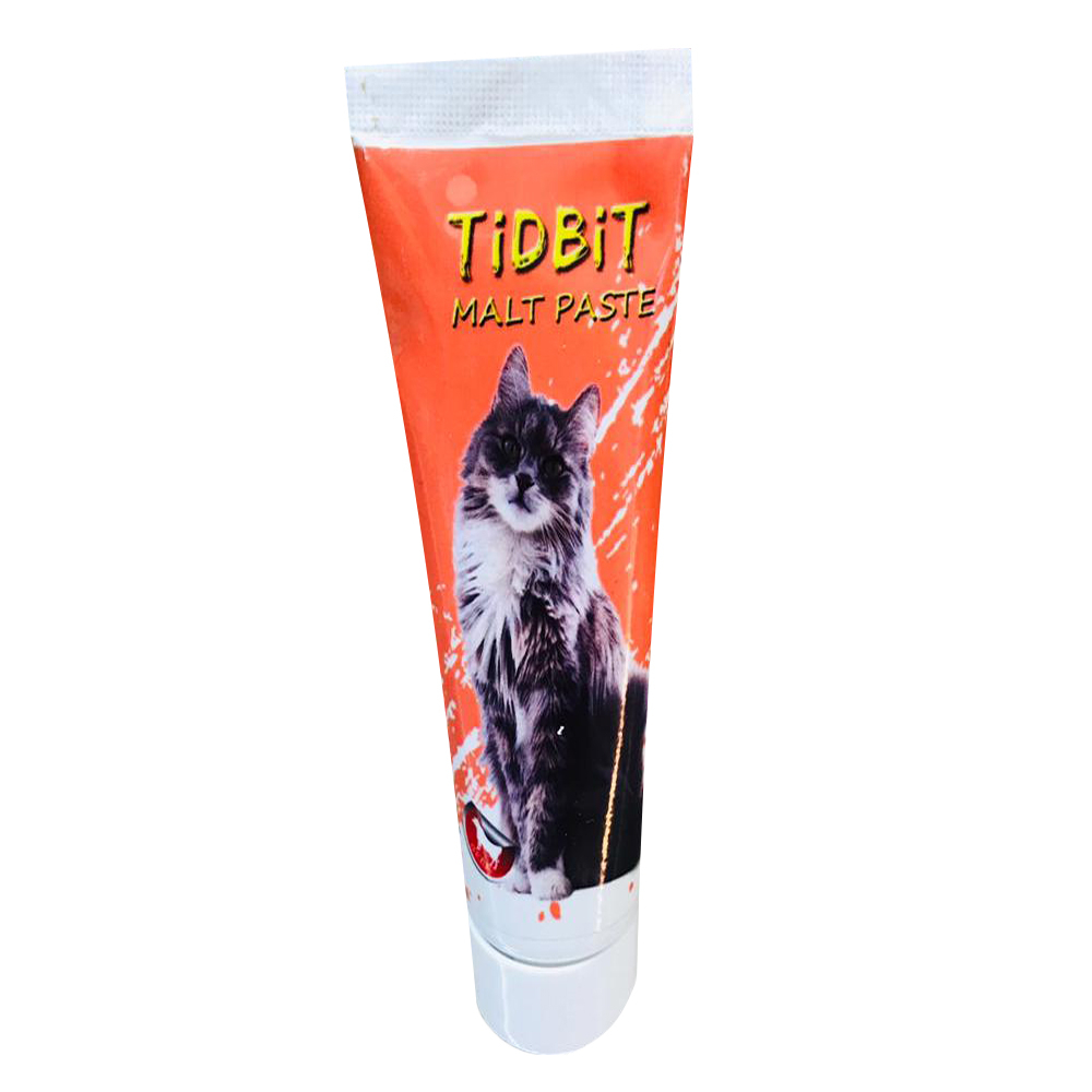 خمیر مالت گربه تیدبیت مدل beef وزن 110 گرم