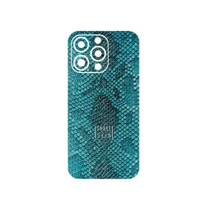 MAHOOT Blue Snake Skin Cover Sticker for Apple iphone 13 Pro