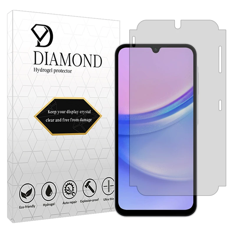 محافظ صفحه نمایش دیاموند مدل مات مناسب برای گوشی موبایل سامسونگ Galaxy A15