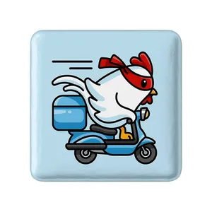 مگنت خندالو مدل حیوانات بامزه مرغ کد 28351