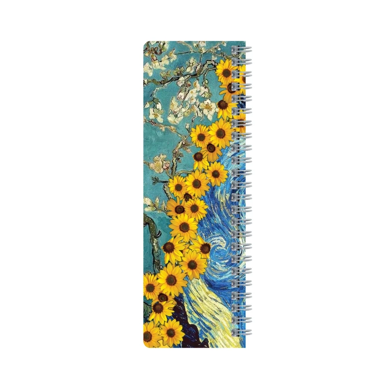 دفتر برنامه‌ریزی 50 برگ مدل تو دولیست طرح شب پر ستاره ونگوگ کد N3