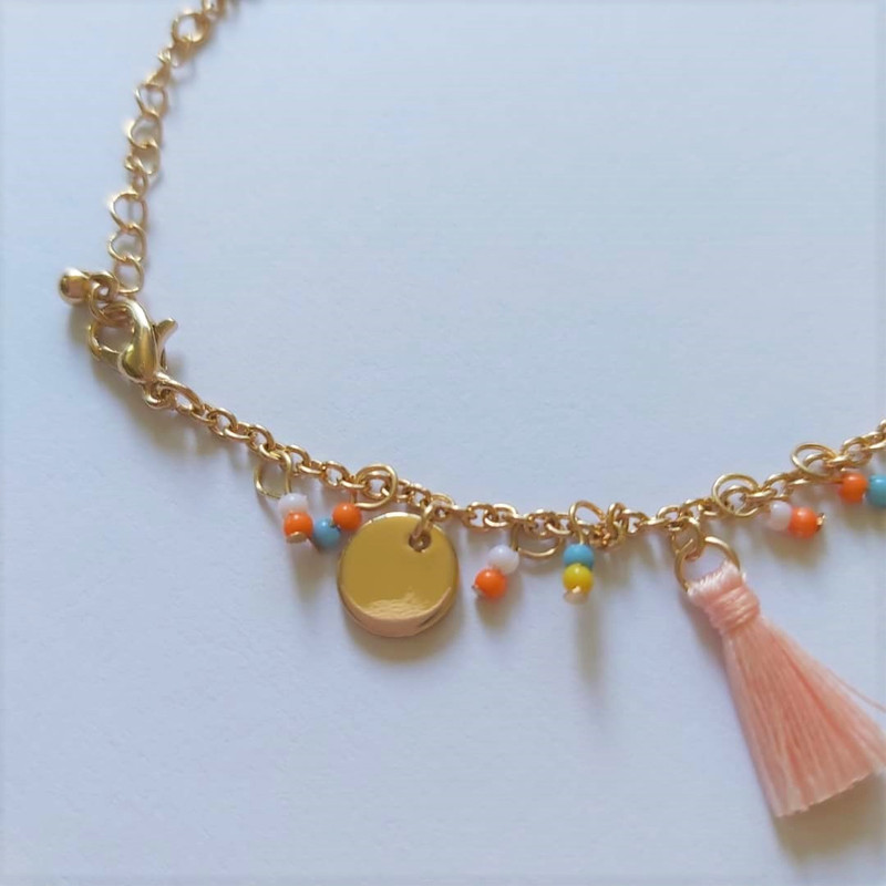 پابند زنانه مدل سکه ای