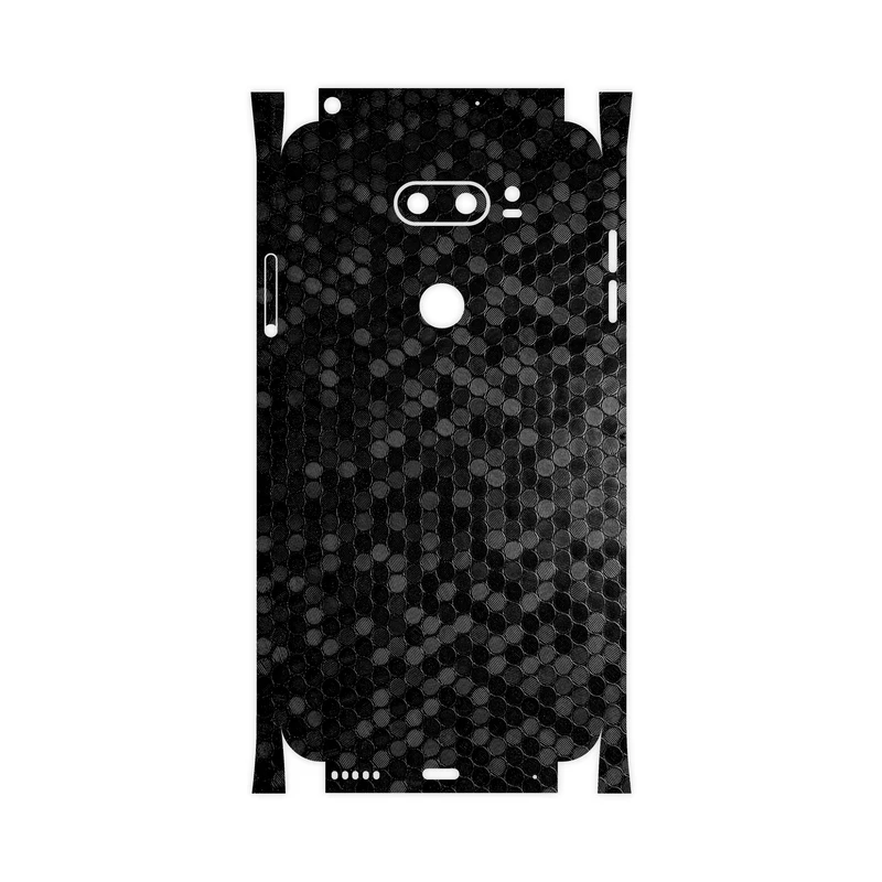 برچسب پوششی ماهوت مدل Honey-Comb-Circle-FullSkin مناسب برای گوشی موبایل ال جی V30