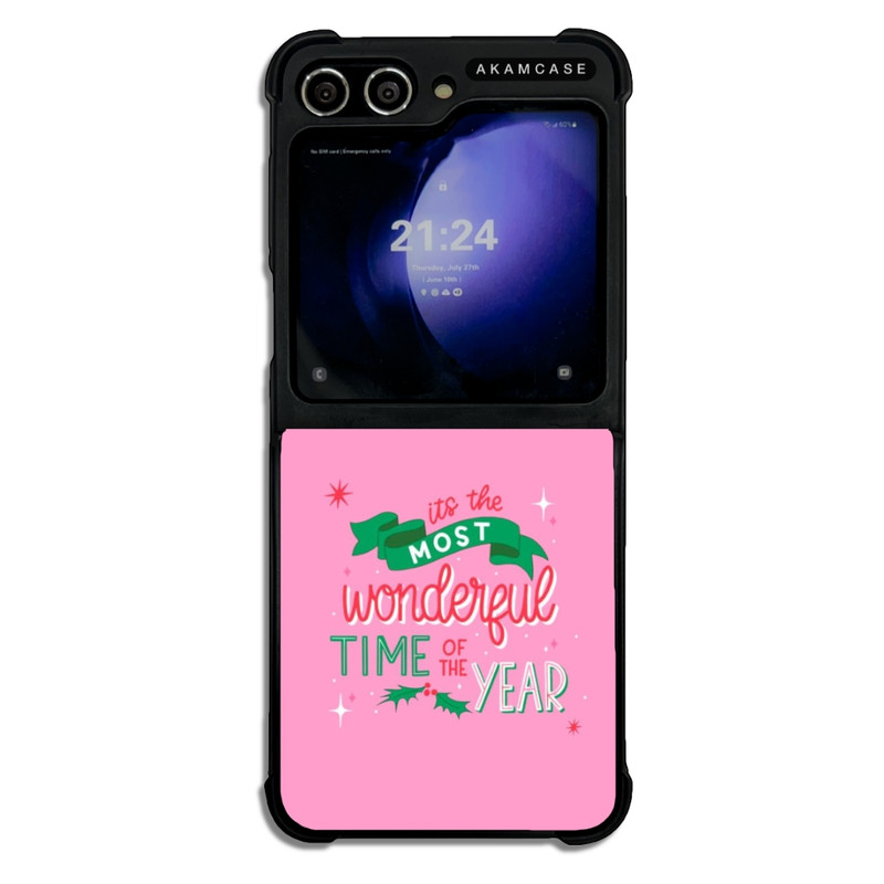 کاور آکام مدل AMCWSGZFLIP5-CHRISTMAS18 مناسب برای گوشی موبایل سامسونگ Galaxy Z Flip 5