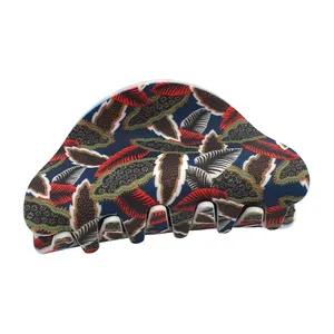 کلیپس مو دخترانه مدل برگ كد KLP692