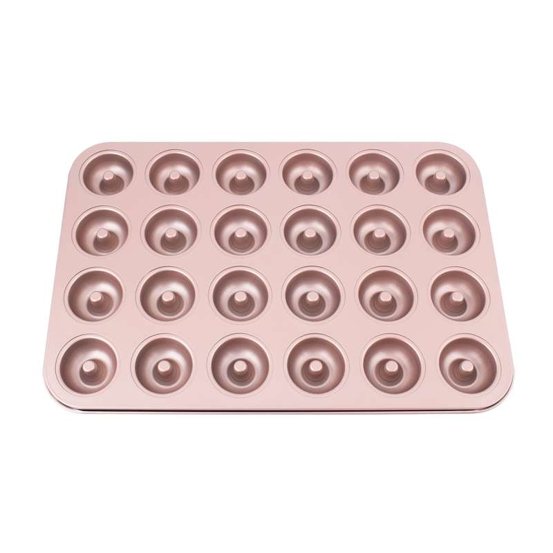 قالب شیرینی مدل مینی دونات 24 خانه قالب شیرینی مدل مینی دونات 24 خانه