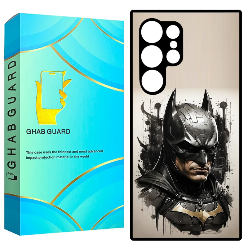 کاور قاب گارد طرح بتمن مدل GCHPS23U مناسب برای گوشی موبایل سامسونگ Galaxy S23 Ultra 5G    