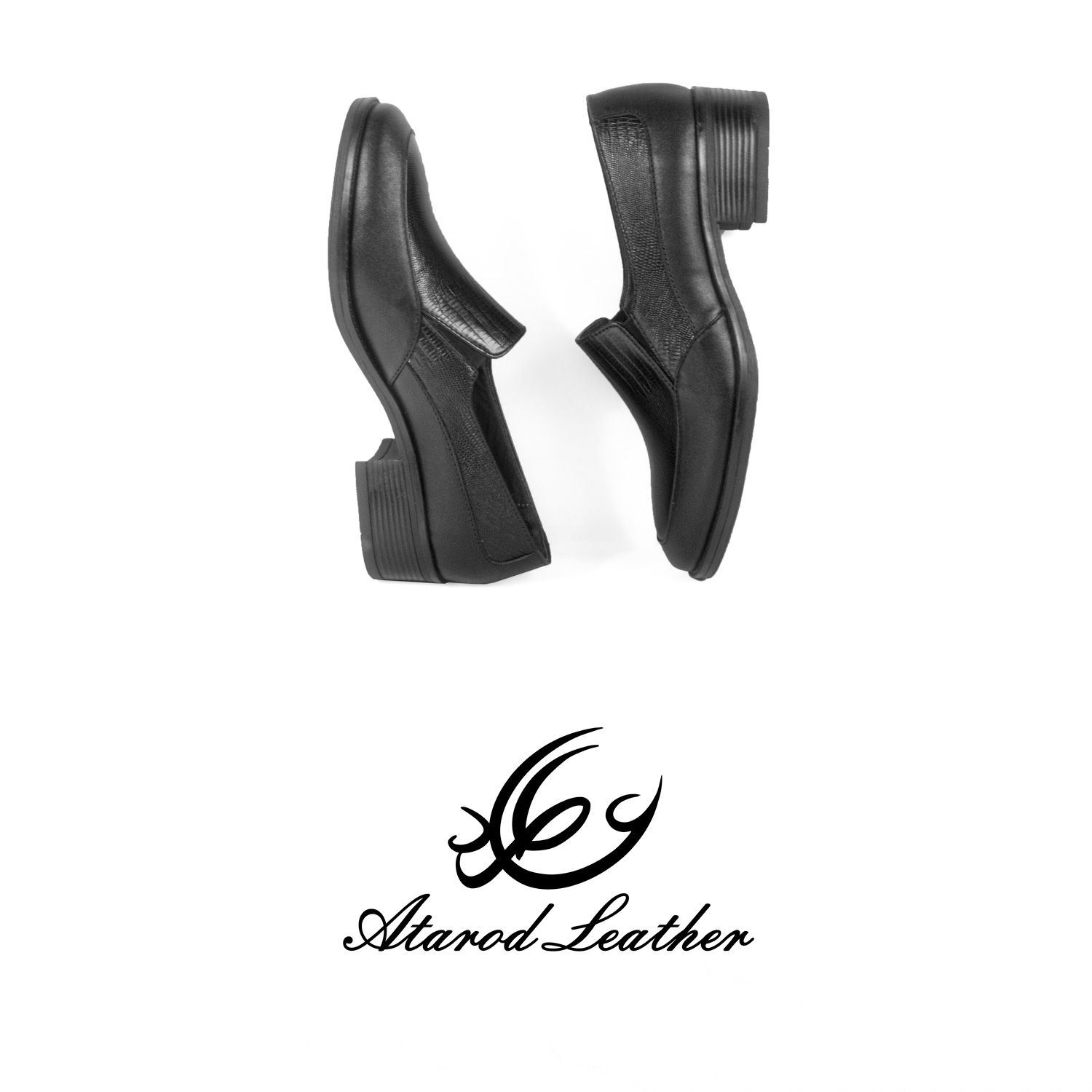 کفش زنانه چرم عطارد مدل چرم طبیعی کد SH198 -  - 7