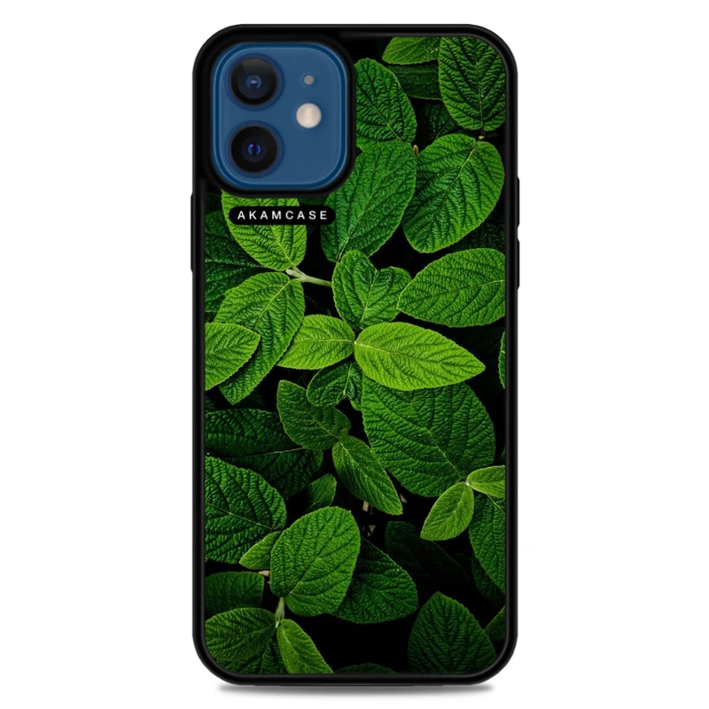 کاور آکام مدل AMC-WA12M-LEAVES-34 مناسب برای گوشی موبایل اپل iPhone 12 Mini