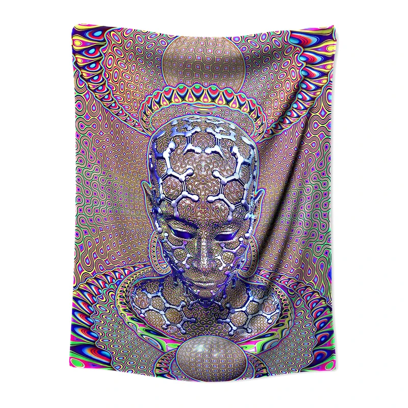  پوستر پارچه ای مدل بک دراپ بلک لایت  291