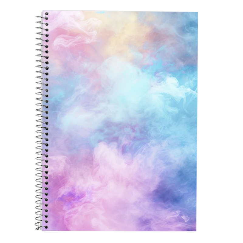 دفتر زبان 50 برگ مدوپد مدل دو خط طرح پاستیلی کد DF13561