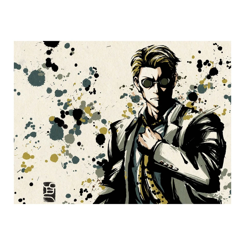 استیکر لپ تاپ و موبایل مدل انیمه طرح جوجوتسو کایسن کنتو نانامی jujutsu kaisen Kento Nanami کد 4667